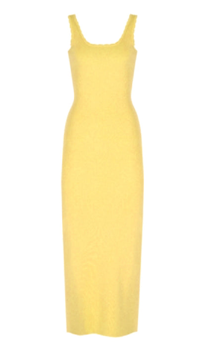 Ruby - Ima Midi Dress in Lemon