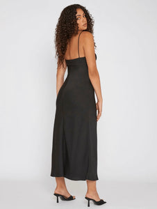By Johnny - Orchid Slip Dress in Black