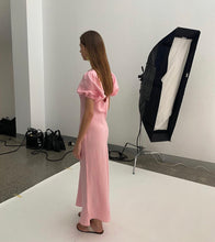 Load image into Gallery viewer, Ruby - Kendall Linen Dress in Pink
