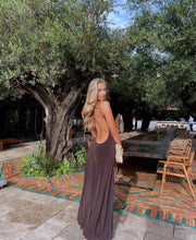 Load image into Gallery viewer, One Mile - Sammy Maxi Dress in Cocoa
