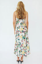 Load image into Gallery viewer, Verge Girl - Flower Market Bias Cut Out Midi Dress in Floral
