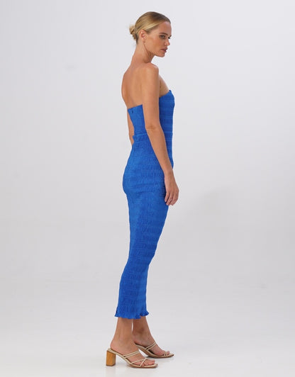 L'idee - Aurore Gown in Moroccan Blue