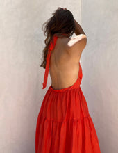 Load image into Gallery viewer, Caitlin Crisp - Forever and Always Dress in Tango Linen
