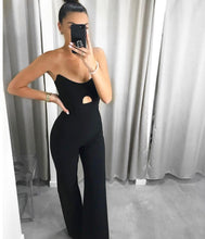Load image into Gallery viewer, Nookie - Diamond Jumpsuit Black
