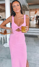 Load image into Gallery viewer, Bec and Bridge - Joelle Midi Dress in Bubblegum
