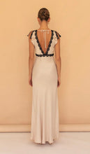 Load image into Gallery viewer, Verge Girl - The Ivy Bias Cut Midi Dress in Nude
