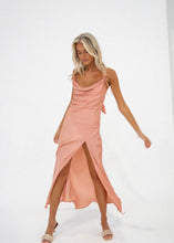 Load image into Gallery viewer, Verge Girl - The It Girl Bias Maxi in Blush
