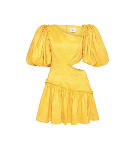 Aje - Chateau Mini Dress in Sunshine