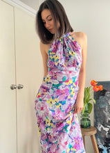 Load image into Gallery viewer, Ruby - Gigi Silk Halter Dress
