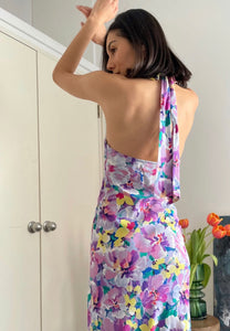 Ruby - Gigi Silk Halter Dress