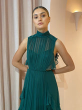 Load image into Gallery viewer, Shona Joy - Leonie Backless Frill Dress in Rosemary
