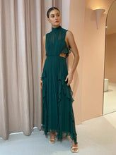 Load image into Gallery viewer, Shona Joy - Leonie Backless Frill Dress in Rosemary
