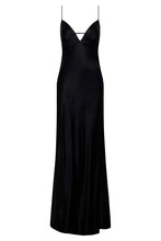 Load image into Gallery viewer, Meshki - Cora Tie Back Maxi Dress in Black
