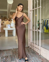 Load image into Gallery viewer, Bec and Bridge - Cedar City Maxi Dress Chocolate
