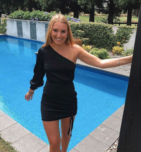 Kookai - Vangeline Mini Dress in Black rwsb. Kookai - Vangeline Mini Dress in Black rwsb.