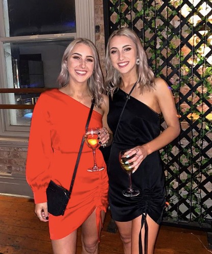 Kookai - Vangeline Mini Dress in Black rwsb. Kookai - Vangeline Mini Dress in Black rwsb.