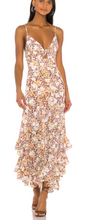 Load image into Gallery viewer, Shona Joy - Dixie Tie Front Godet Midi Dress
