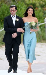 Bec and Bridge - Moon Dance Strapless Dress in Sea Spray