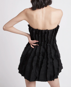 Aje - Hybrid Sleeveless Mini Dress in Black