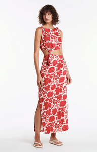 Sir The Label - Cinta Knot Dress in Valentina Floral