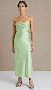 Bec and Bridge - Raquel Midi Dress in Apple