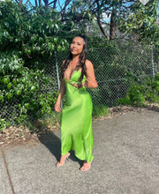 Load image into Gallery viewer, Bec and Bridge - Veronique Maxi Dress Lime
