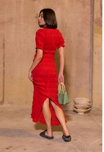 Load image into Gallery viewer, Ruby - Mirella T-Shirt Dress in Red
