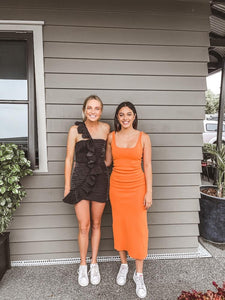 Ruby - Ima Dress in Tangerine